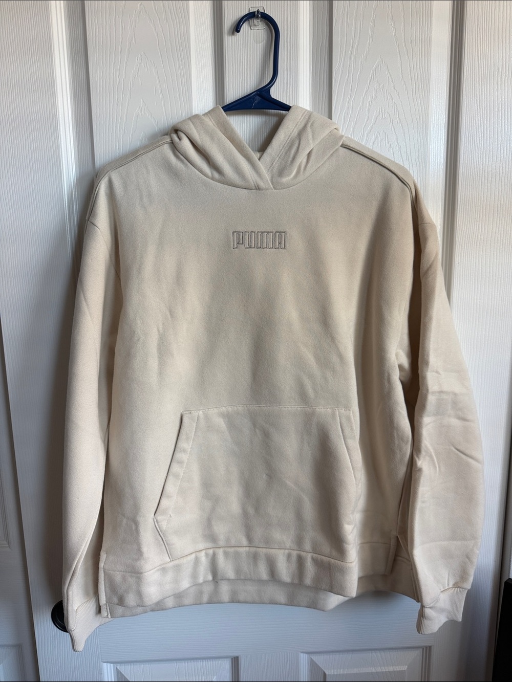 Puma Women’s Cream/Beige Pullover Hoodie